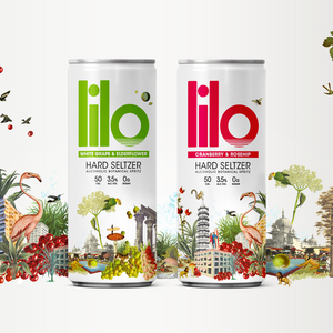 Lilo Botanical Hard Seltzer - award winner inside and outside the can
